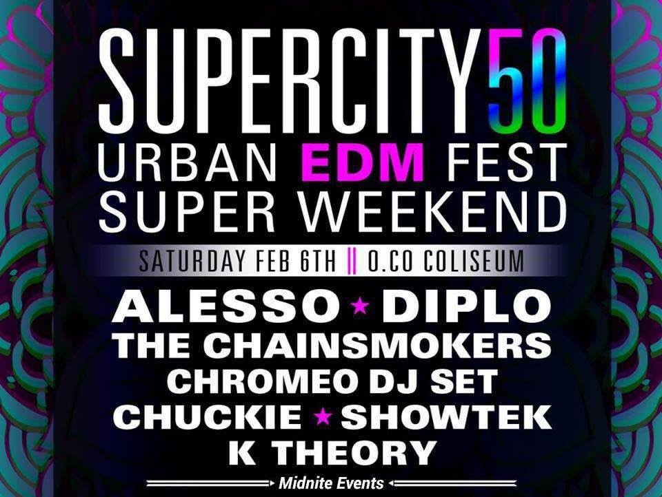 Super City 50 Lineup