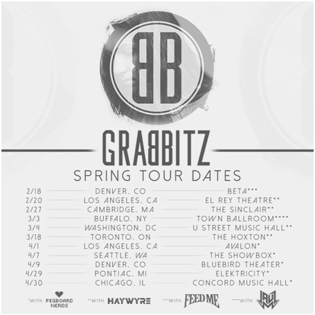 grabbitz tour schedule