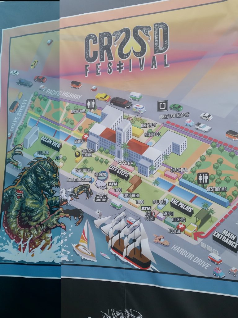 CRSSD Spring 2016 Map, CRSSD Festival, Live Map