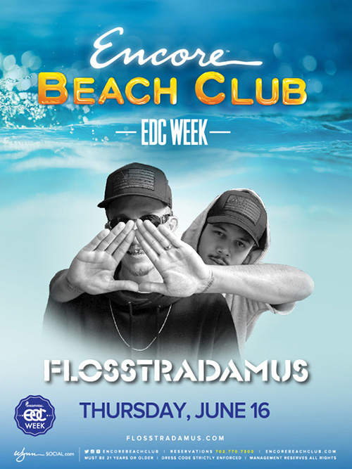 Flosstradamus EBC EDC Week Pool Parties