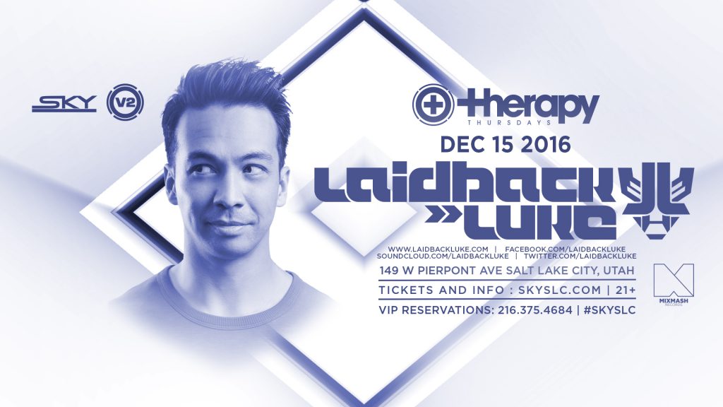 Laidback Luke Therapy Thursdays December 2016