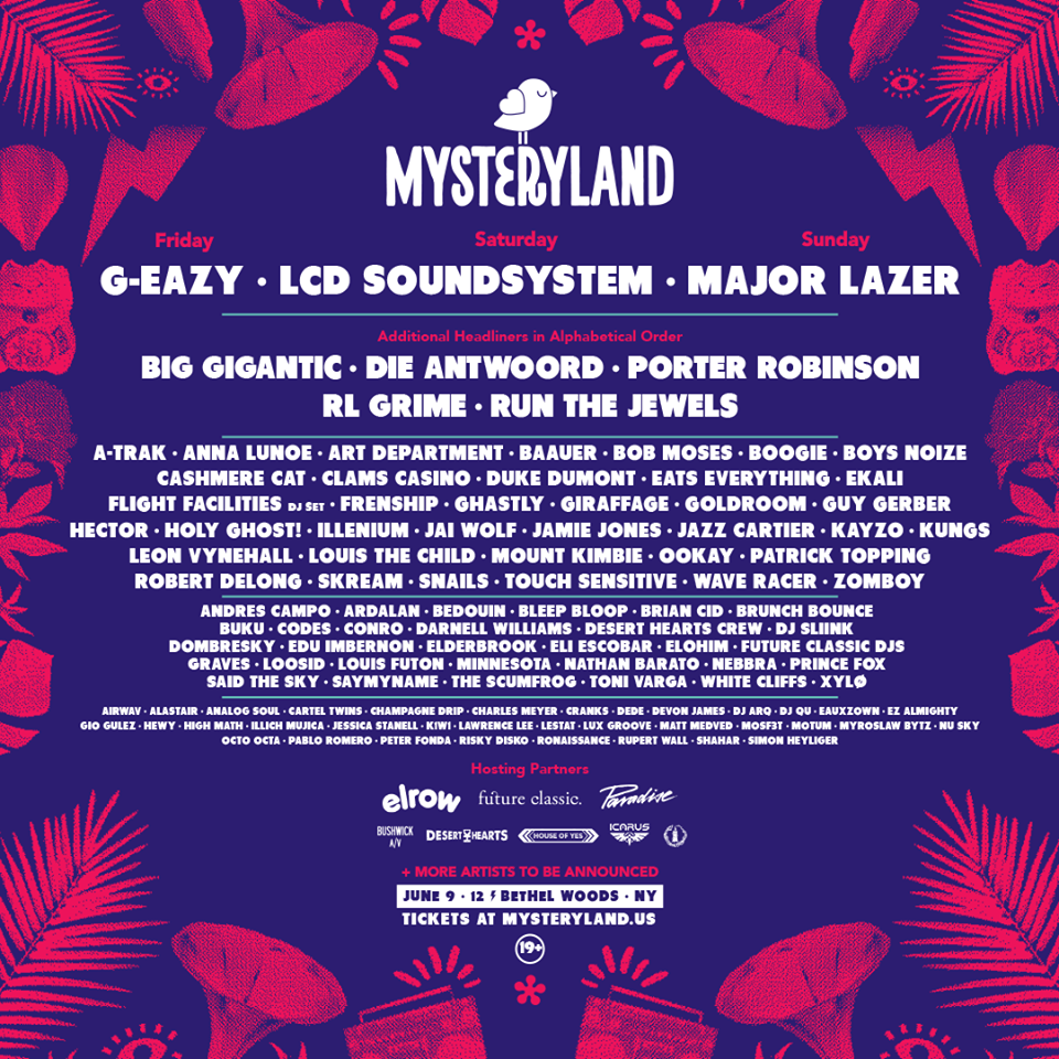 Mysteryland USA 2017 Initial Lineup