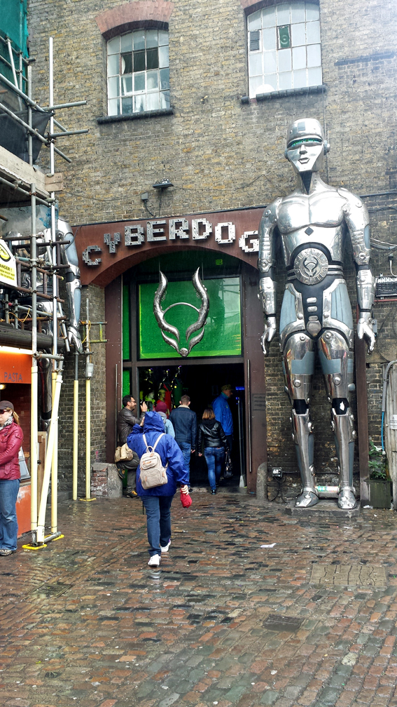 Cyberdog Store in Camden Town, London, UK