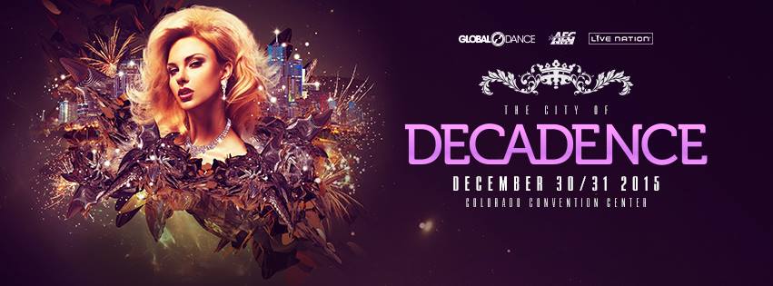 Decadence 2015 Poster