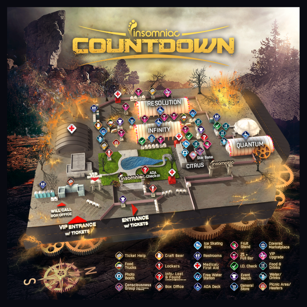 countdown 2015 map