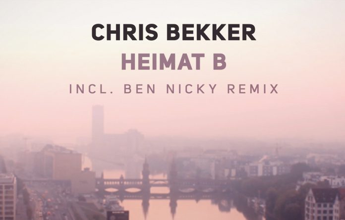 Chris Bekker Releases "Heimat B" On Vandit Records! | EDM Identity