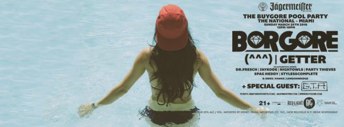 Buygore Pool Party Flyer