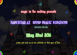 WDW Summer Raverday 2016 Walt Disney World Magic Kingdom Magic In The Making