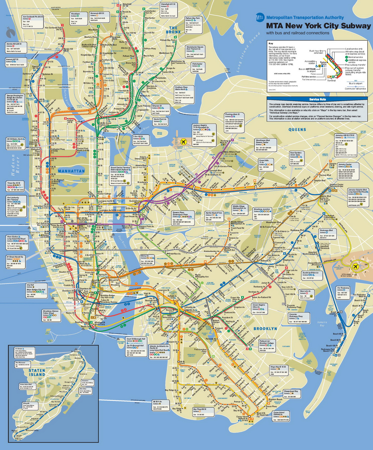 Printable Nyc Subway Map Customize And Print