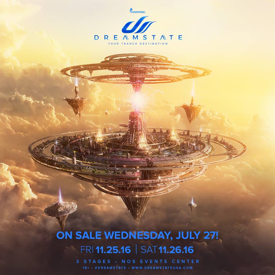 Insomniac Reveals Dates For Dreamstate SoCal 2016 EDM Identity