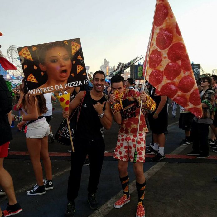 Pizza Favorite Totems From EDC Las Vegas 2016