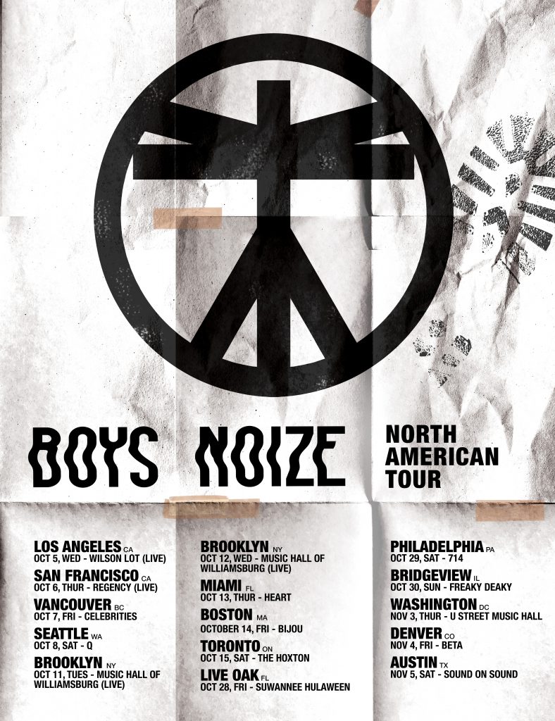 Boys Noize North American Tour