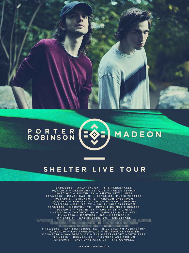 Shelter Live Tour