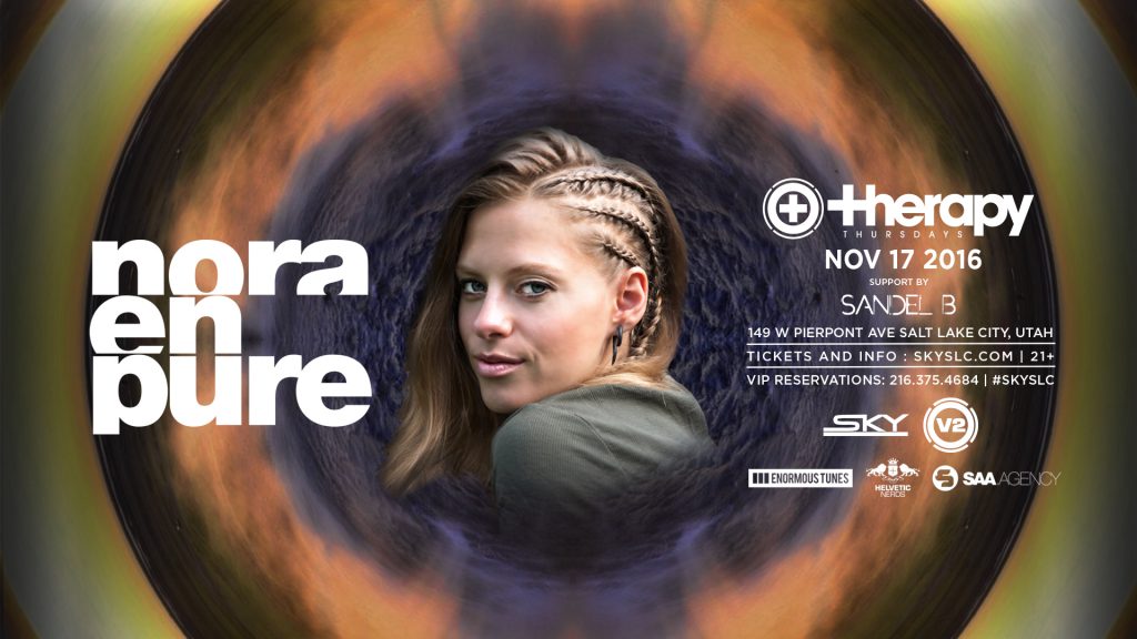 Nora en Pure Therapy Thursdays