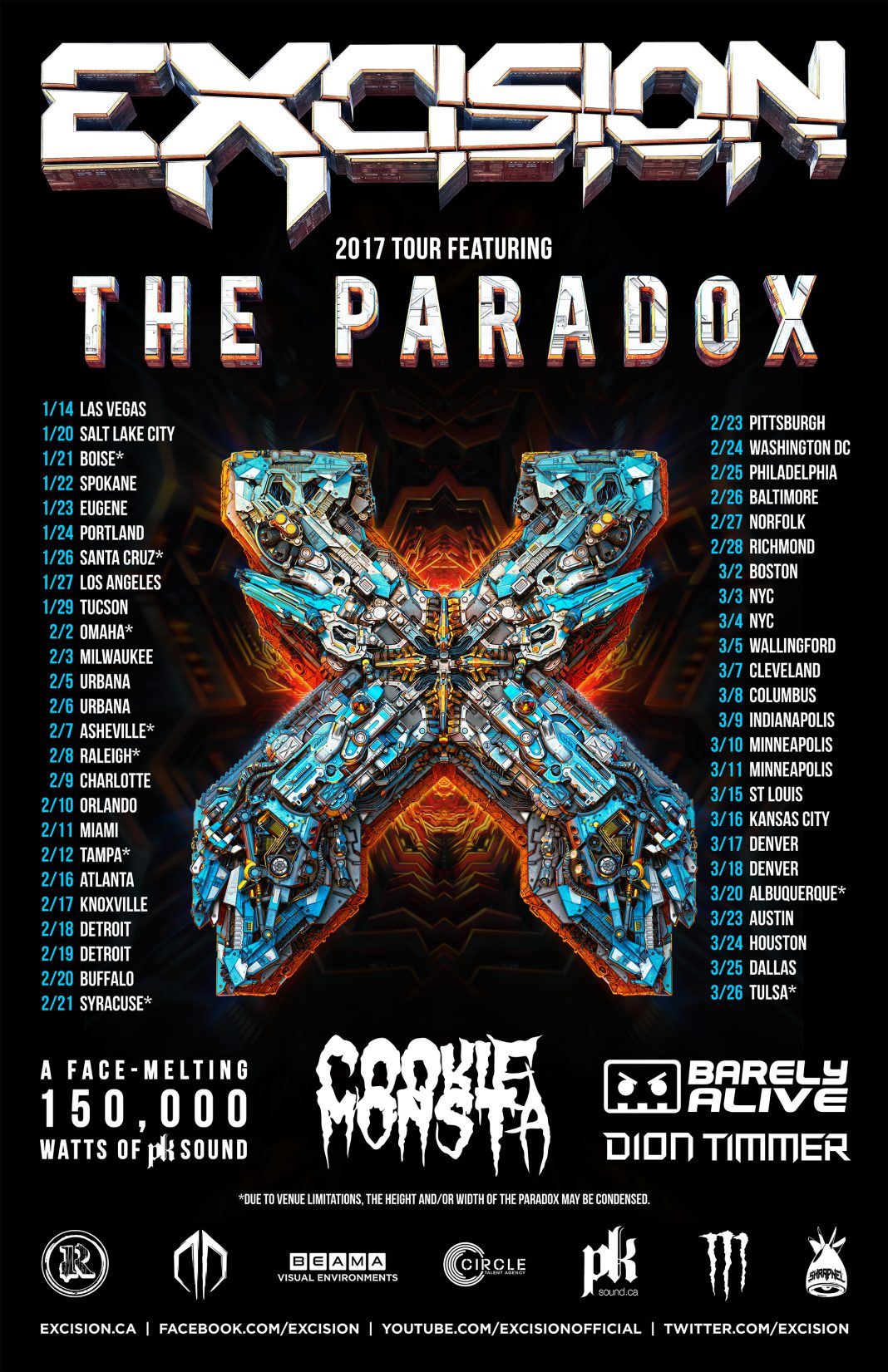 Excision Announces Return Of The Paradox Tour In 2017 EDM Identity