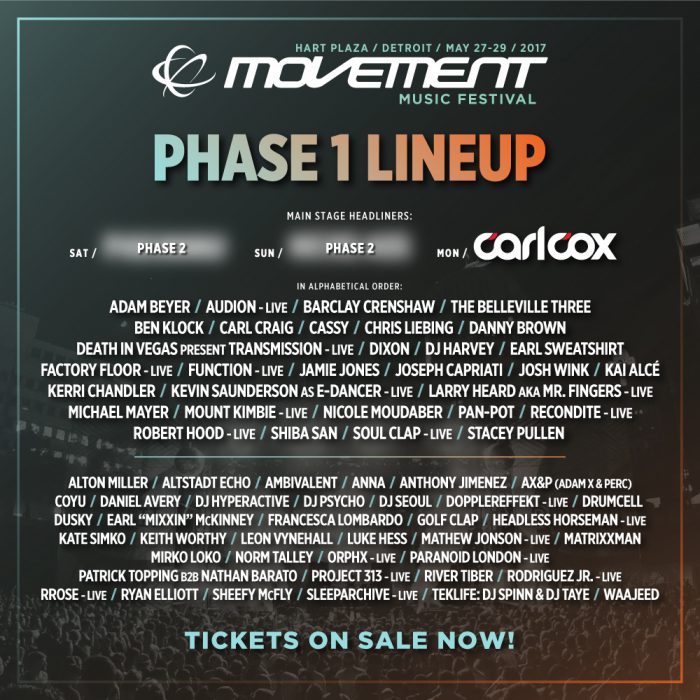 Movement Music Festival 2017