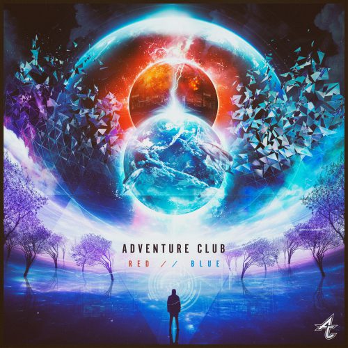 Adventure Club Red // Blue Album Art