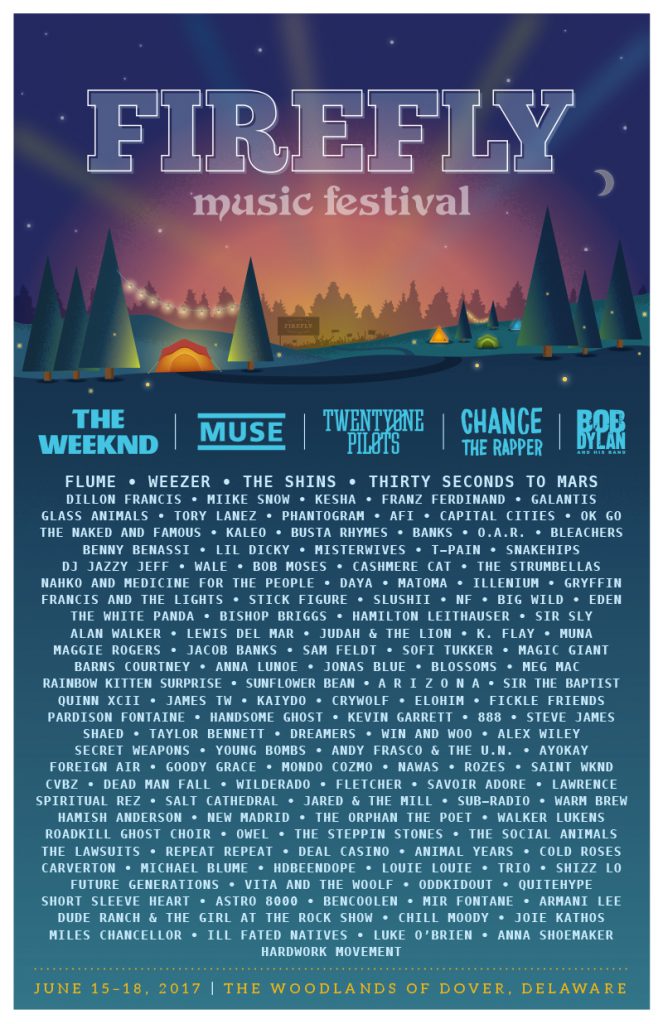 music festival lineups 2017