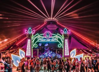 EDC Las Vegas 2016 neonGARDEN Techno Stage