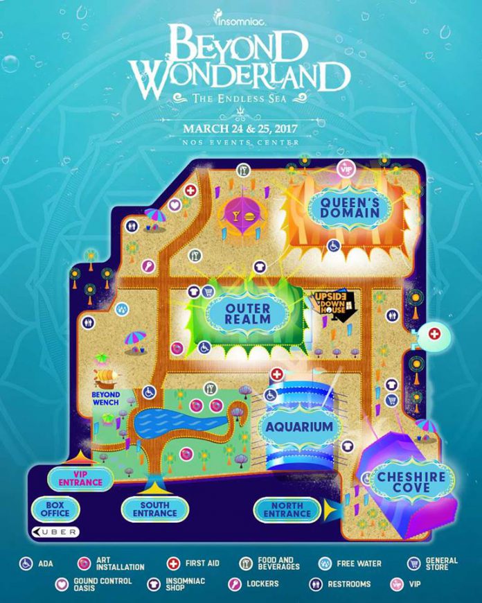 beyond wonderland 2021 map