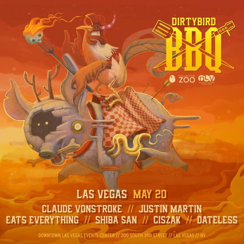 Dirtybird BBQ Las Vegas 2017 Lineup Flyer