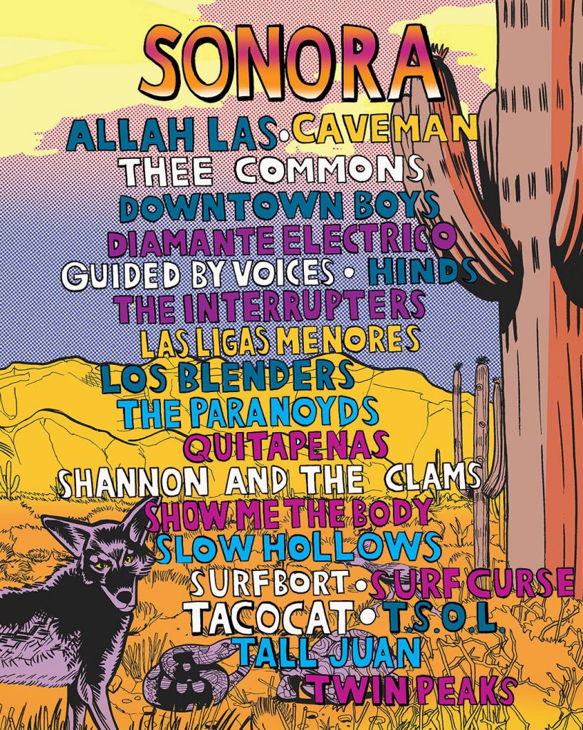 Coachella 2017 Sonora Stage Lineup