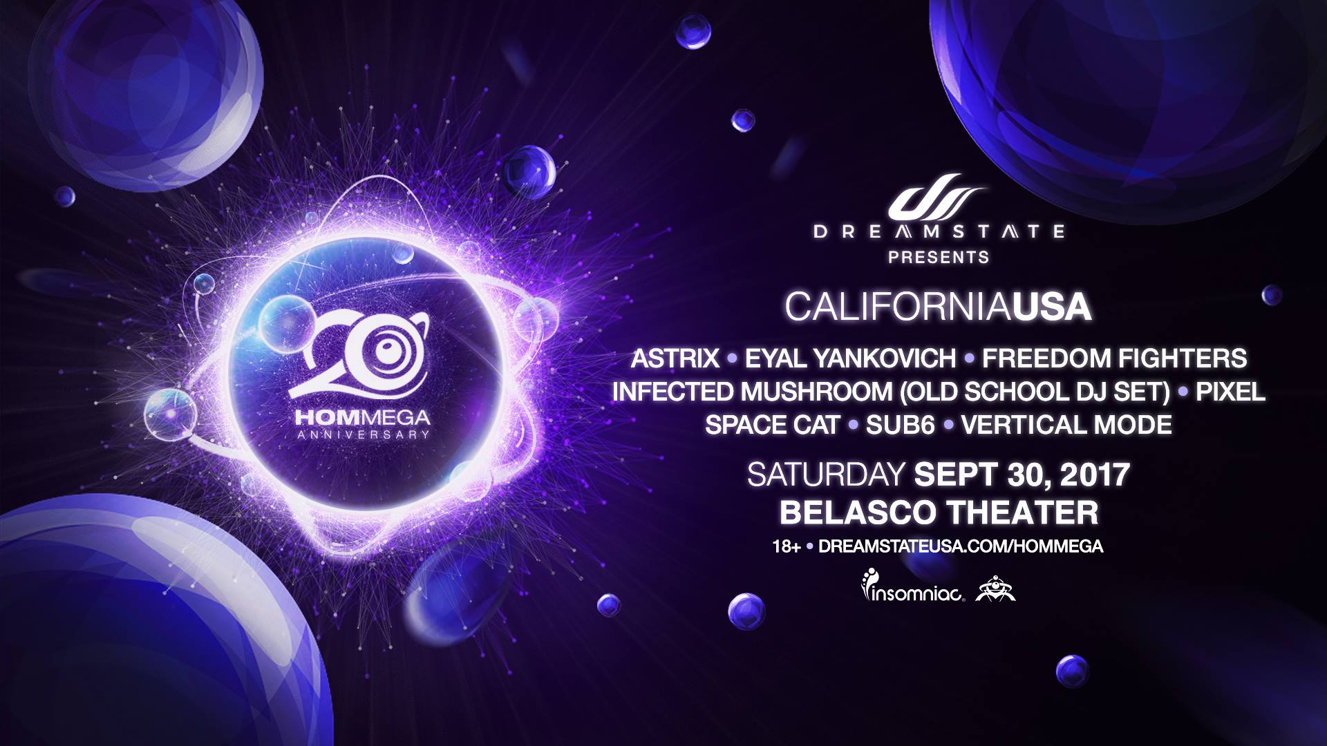 Dreamstate Presents 20 Years of HOMmega