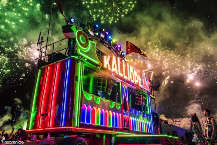 Kalliope Art Car EDC Las Vegas Kalliope Art Car EDC Las Vegas