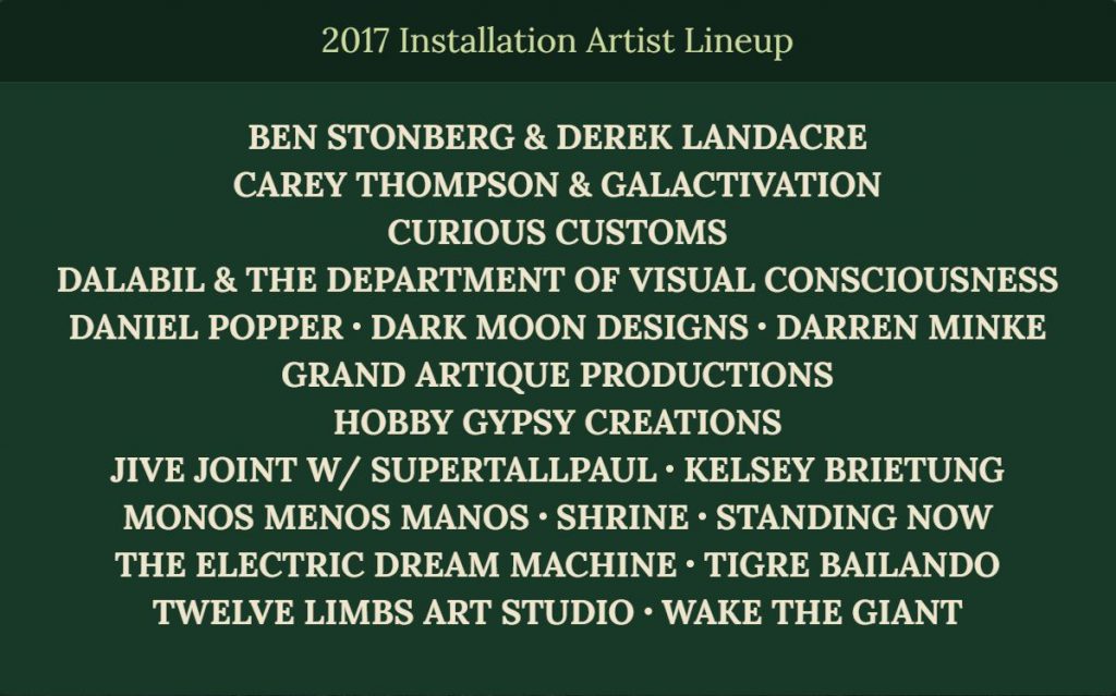 Electric Forest 2017 Artist Lineup Both Weekends