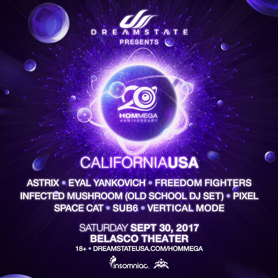 Dreamstate Presents 20 Years of HOMmega