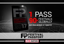 Live Nation Festival Passport