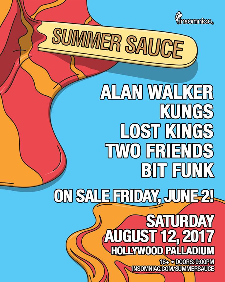 Summer Sauce 2017 Flyer