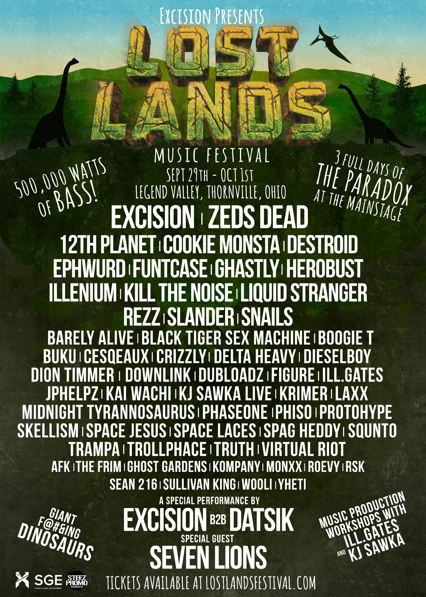 Excision Announces Lineup For His Festival, Lost Lands EDM Identity