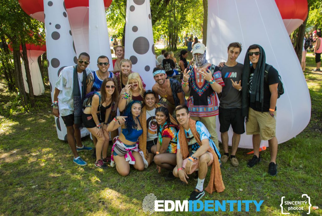 Group Photo at Ever After Music Festival