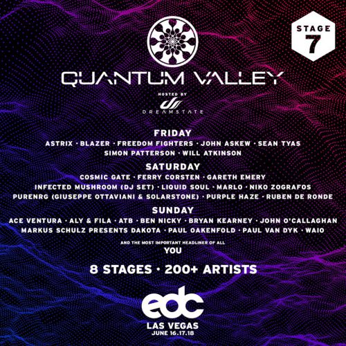 EDC Las Vegas 2017 Daily Lineup - quantumVALLEY