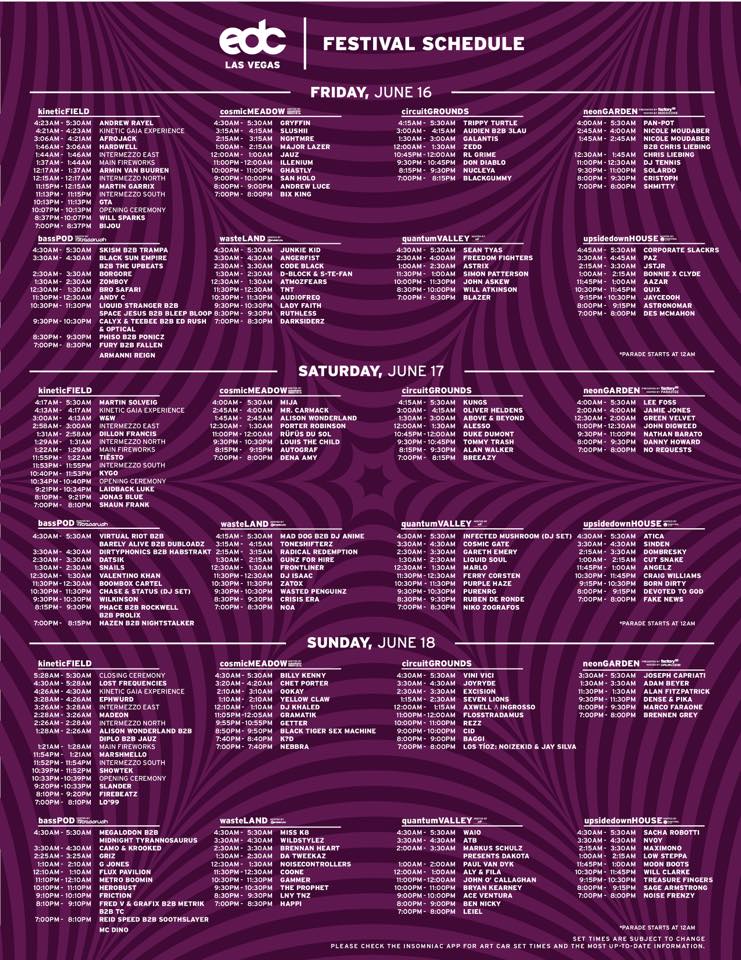 Ultra sets vs EDC sets r/electricdaisycarnival