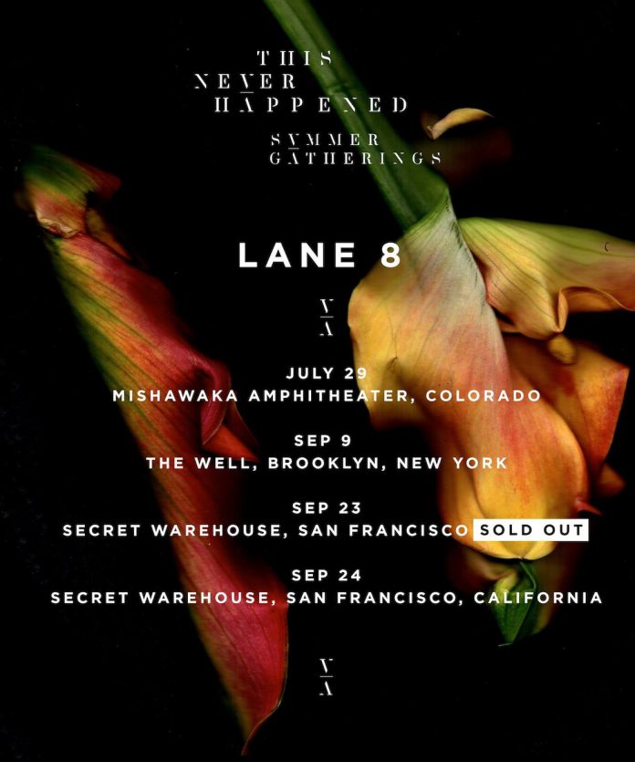 Lane 8 Returns With Summer Concert Series & Mixtape EDM Identity