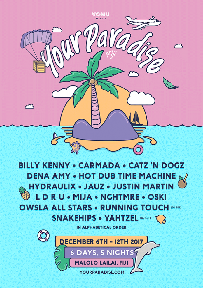 Your Paradise Fiji 2017 | Lineup Announced! | EDM Identity