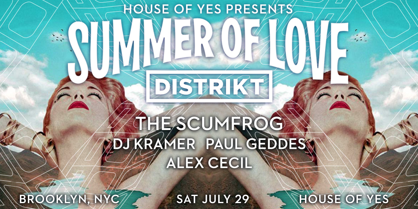 House Of Yes Summer Of Love 2017 Banner