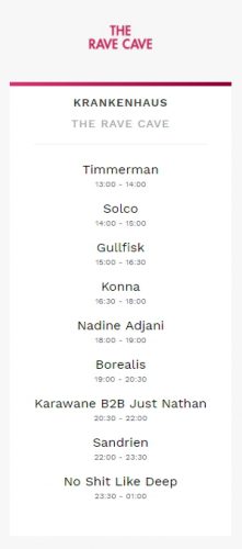 Tomorrowland Set Times Weekend 2 2017 Friday Krankenhaus | The Rave Cave