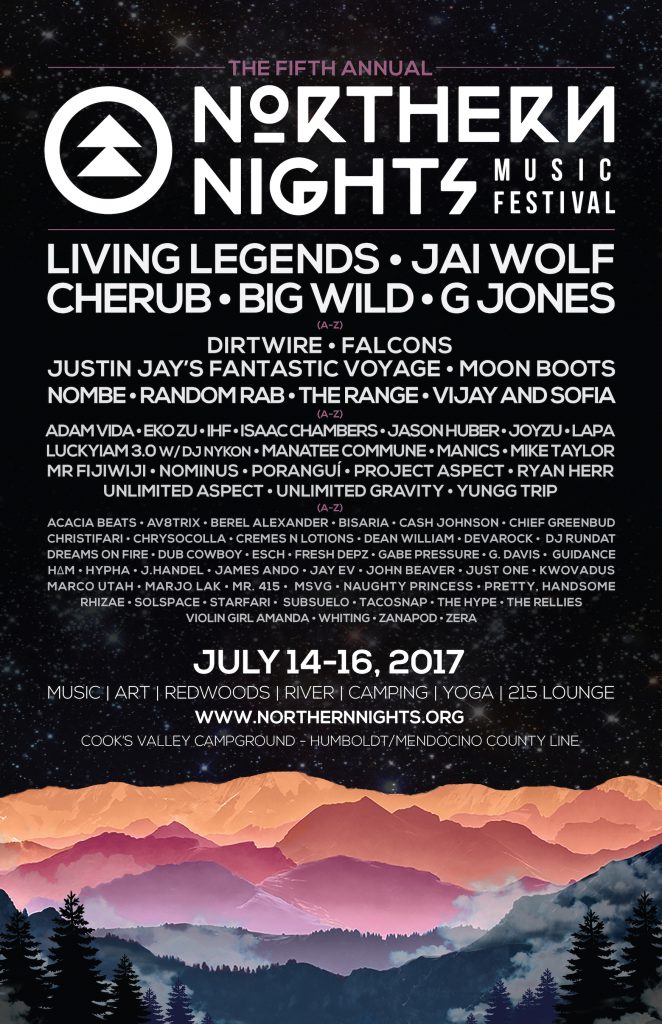 Northern Nights Music Festival 2017 Lineup