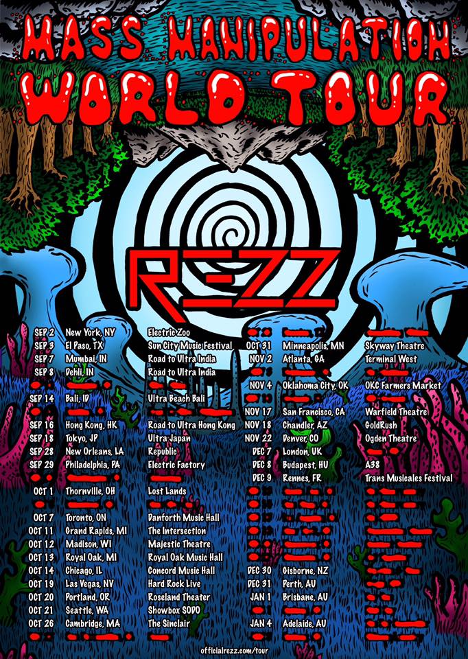 REZZ Mass Manipulation World Tour