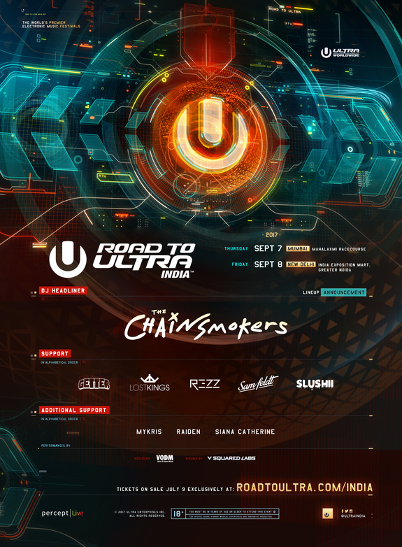 Road To Ultra India 2017 Lineup
