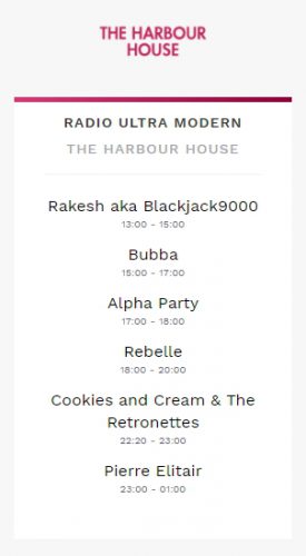 Tomorrowland Set Times Weekend 2 2017 Saturday Radio Ultra Modern | The Harbour House