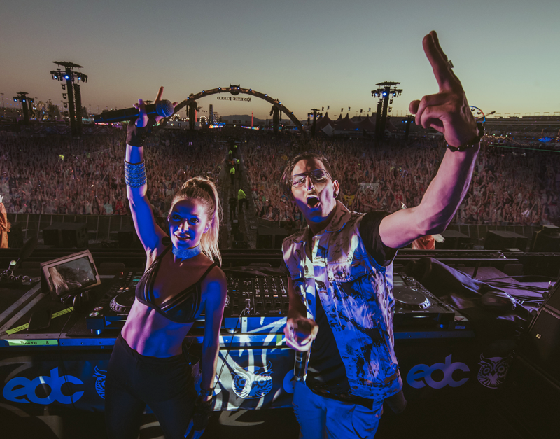 Shaun Frank & Delaney Jane at EDC Las Vegas 2017 kineticFIELD