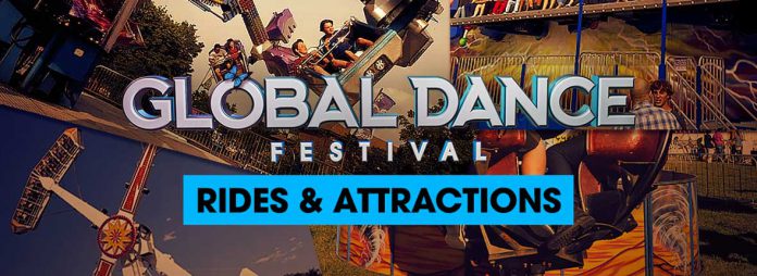 header Global Dance Festival Rides & Attractions