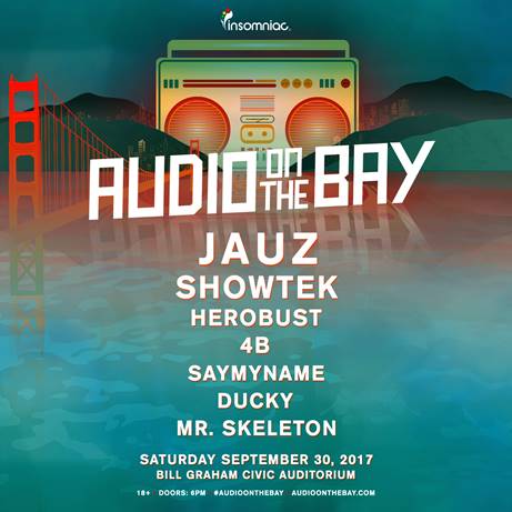 lineup audio bay dates venue artist