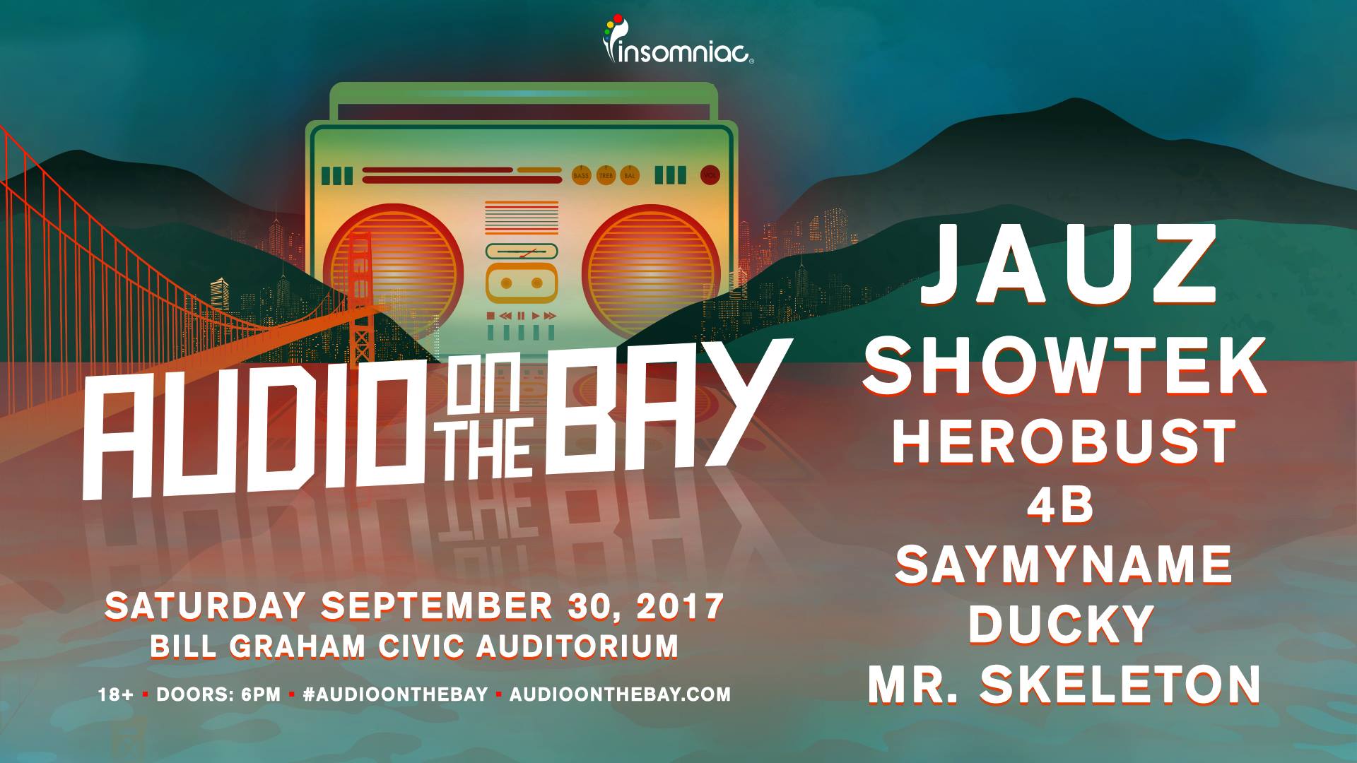 Audio On The Bay 2017 - Banner