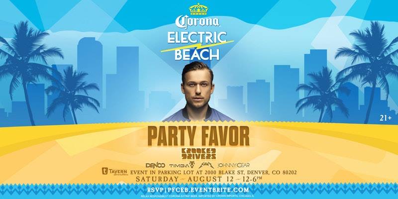 Corona Electric Beach Party Favor Denver