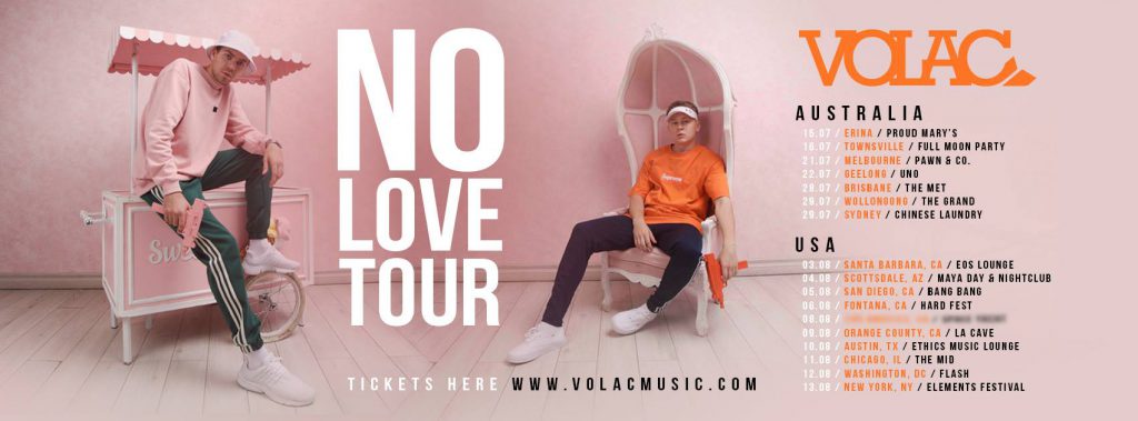 VOLAC No Love Tour